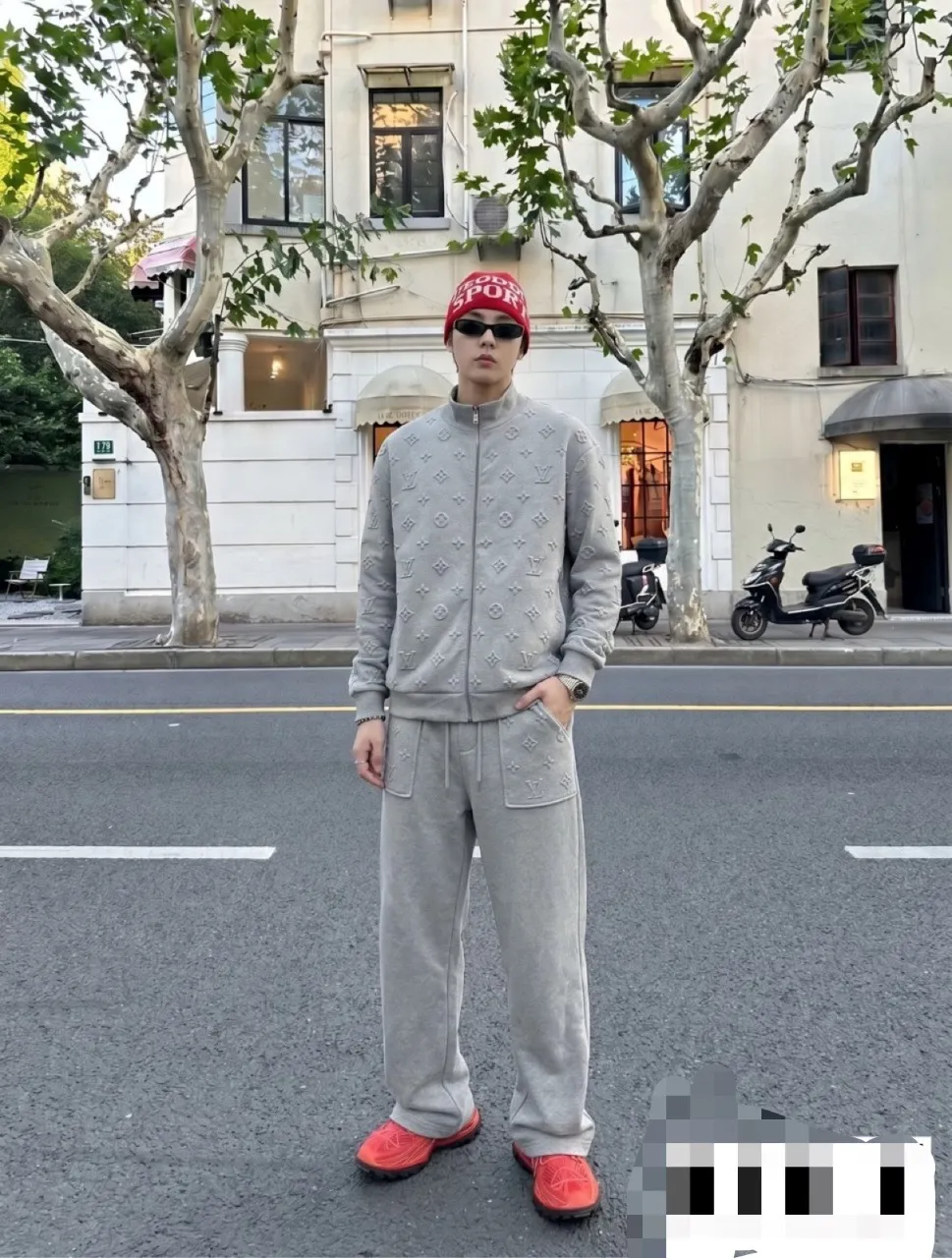 Louis Vuitton Pocket Embossed Pants